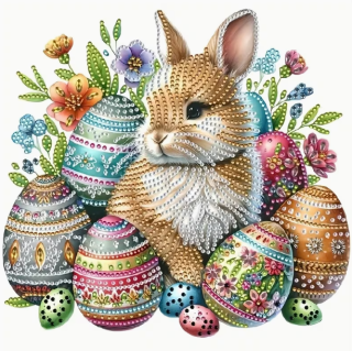 Diamond Painting Osterhase